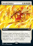 Invoke Justice (Extended Art) [Kamigawa: Neon Dynasty] - The Mythic Store | 24h Order Processing