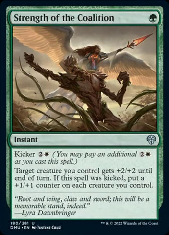 Strength of the Coalition [Dominaria United] - The Mythic Store | 24h Order Processing