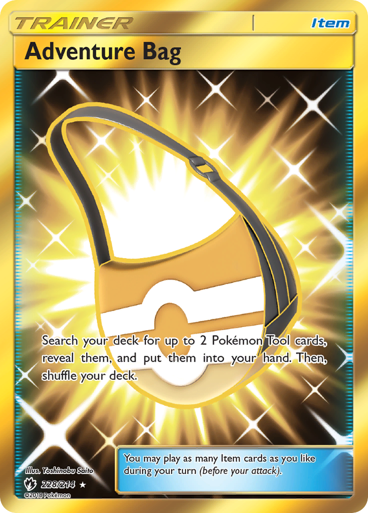 Adventure Bag (228/214) [Sun & Moon: Lost Thunder] - The Mythic Store | 24h Order Processing