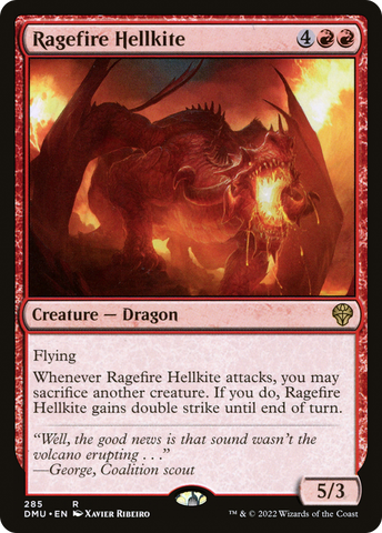 Ragefire Hellkite [Dominaria United] - The Mythic Store | 24h Order Processing