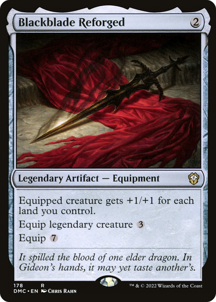Blackblade Reforged [Dominaria United Commander] - The Mythic Store | 24h Order Processing