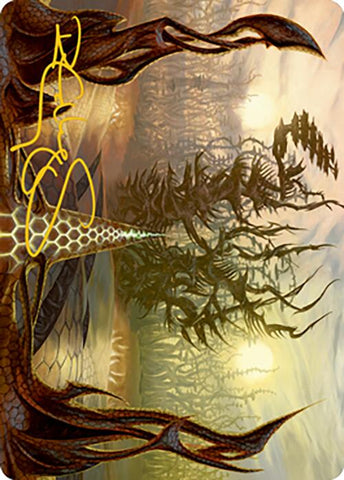 Thornglint Bridge Art Card (Gold-Stamped Signature) [Modern Horizons 2 Art Series] - The Mythic Store | 24h Order Processing