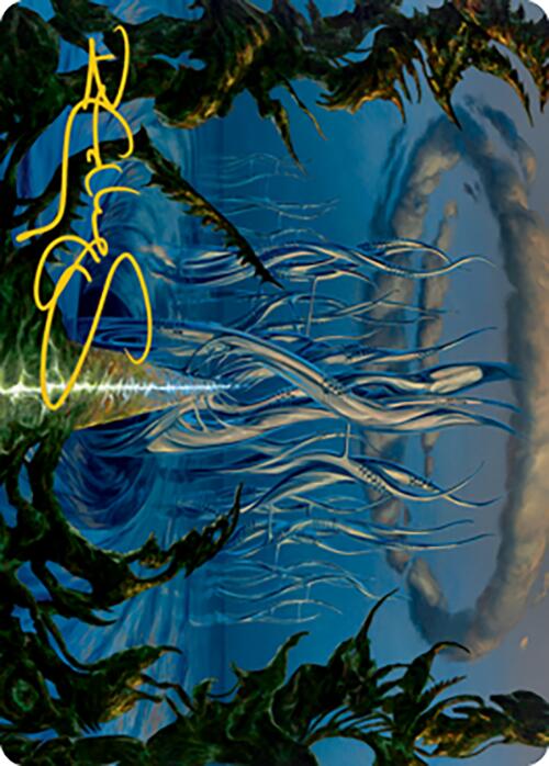 Tanglepool Bridge Art Card (Gold-Stamped Signature) [Modern Horizons 2 Art Series] - The Mythic Store | 24h Order Processing