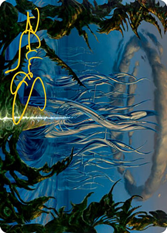 Tanglepool Bridge Art Card (Gold-Stamped Signature) [Modern Horizons 2 Art Series] - The Mythic Store | 24h Order Processing