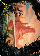 Slagwoods Bridge Art Card (Gold-Stamped Signature) [Modern Horizons 2 Art Series] - The Mythic Store | 24h Order Processing