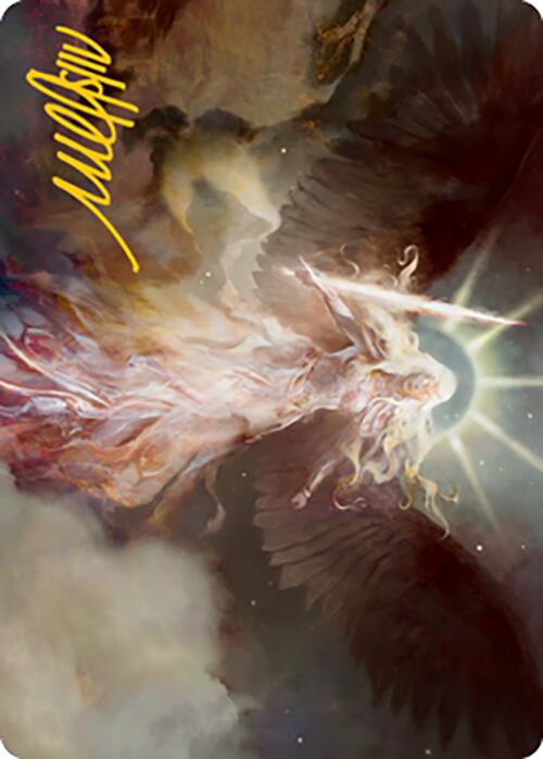 Serra's Emissary Art Card (Gold-Stamped Signature) [Modern Horizons 2 Art Series] - The Mythic Store | 24h Order Processing