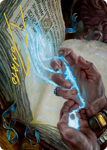 Mystic Redaction Art Card (Gold-Stamped Signature) [Modern Horizons 2 Art Series] - The Mythic Store | 24h Order Processing
