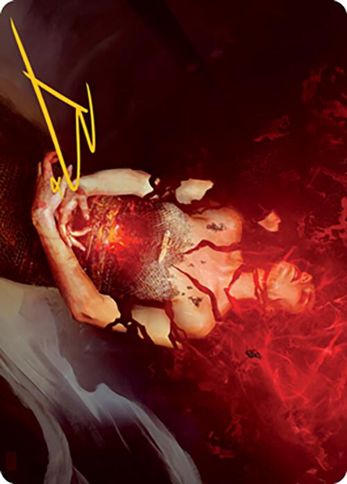 Flay Essence Art Card (Gold-Stamped Signature) [Modern Horizons 2 Art Series] - The Mythic Store | 24h Order Processing