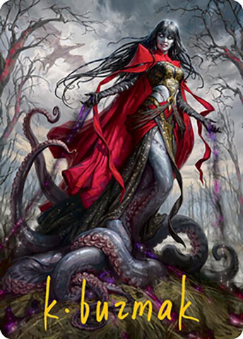 Geyadrone Dihada Art Card (54) (Gold-Stamped Signature) [Modern Horizons 2 Art Series] - The Mythic Store | 24h Order Processing