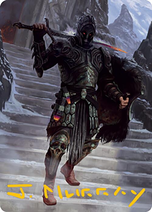 Dakkon, Shadow Slayer Art Card (49) (Gold-Stamped Signature) [Modern Horizons 2 Art Series] - The Mythic Store | 24h Order Processing
