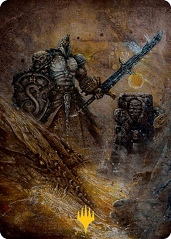 Dakkon, Shadow Slayer Art Card (48) (Gold-Stamped Signature) [Modern Horizons 2 Art Series] - The Mythic Store | 24h Order Processing