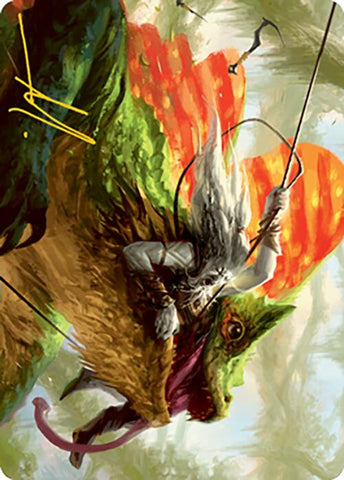 Captured by Lagacs Art Card (Gold-Stamped Signature) [Modern Horizons 2 Art Series] - The Mythic Store | 24h Order Processing