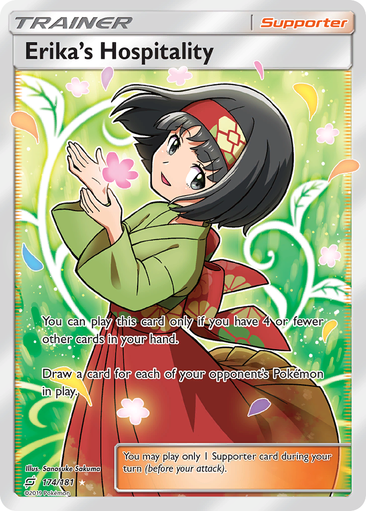 Erika's Hospitality (174/181) [Sun & Moon: Team Up] - The Mythic Store | 24h Order Processing