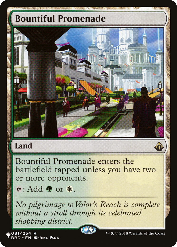 Bountiful Promenade [The List] - The Mythic Store | 24h Order Processing