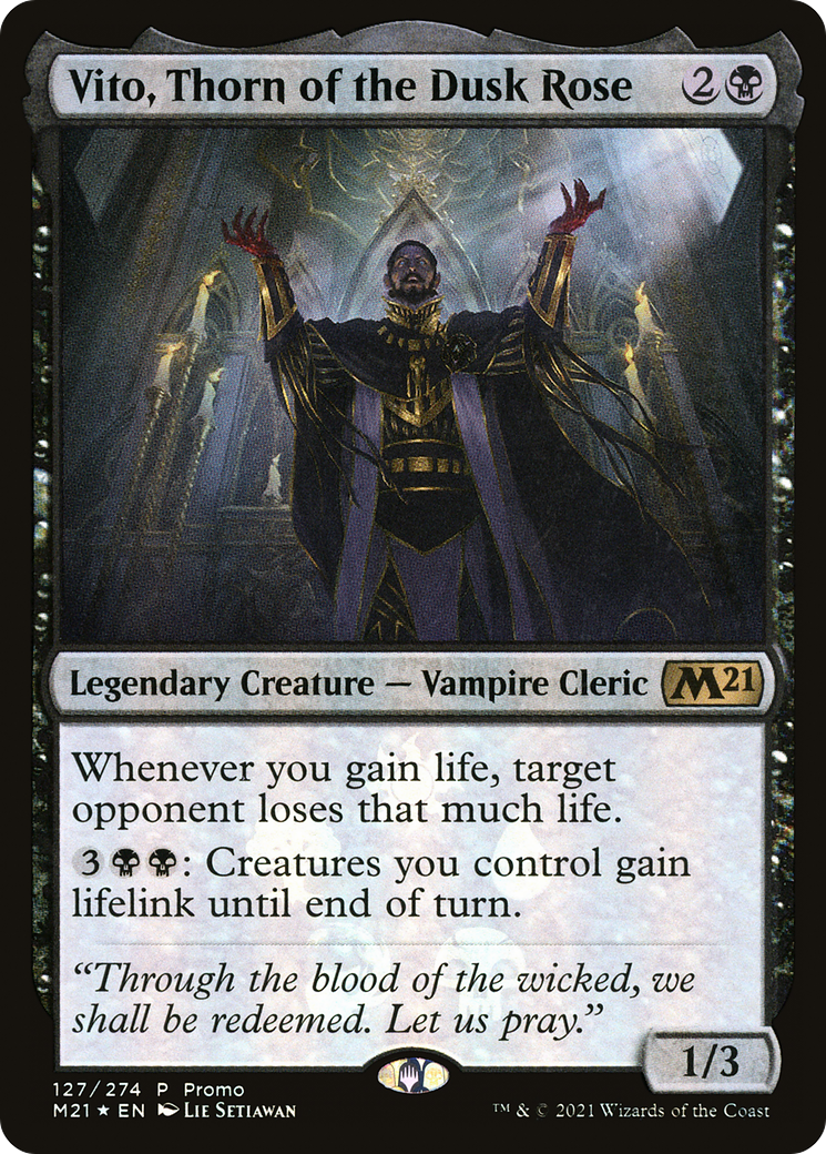 Vito, Thorn of the Dusk Rose [Resale Promos] - The Mythic Store | 24h Order Processing