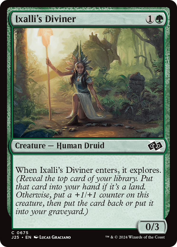 Ixalli's Diviner [Foundations Jumpstart] - The Mythic Store | 24h Order Processing