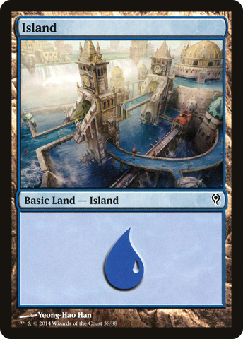 Island (38) [Duel Decks: Jace vs. Vraska] - The Mythic Store | 24h Order Processing