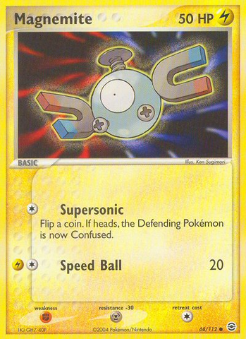 Magnemite (68/112) [EX: FireRed & LeafGreen] - The Mythic Store | 24h Order Processing