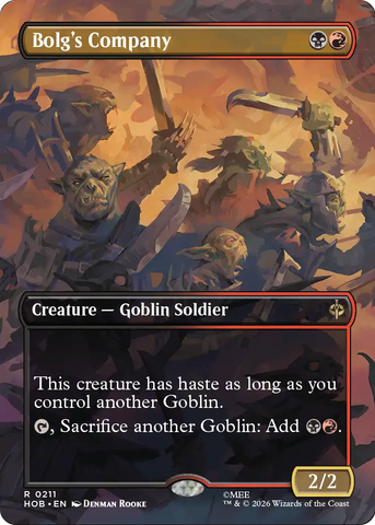 Bolg's Company (Borderless) [The Hobbit] - The Mythic Store | 24h Order Processing
