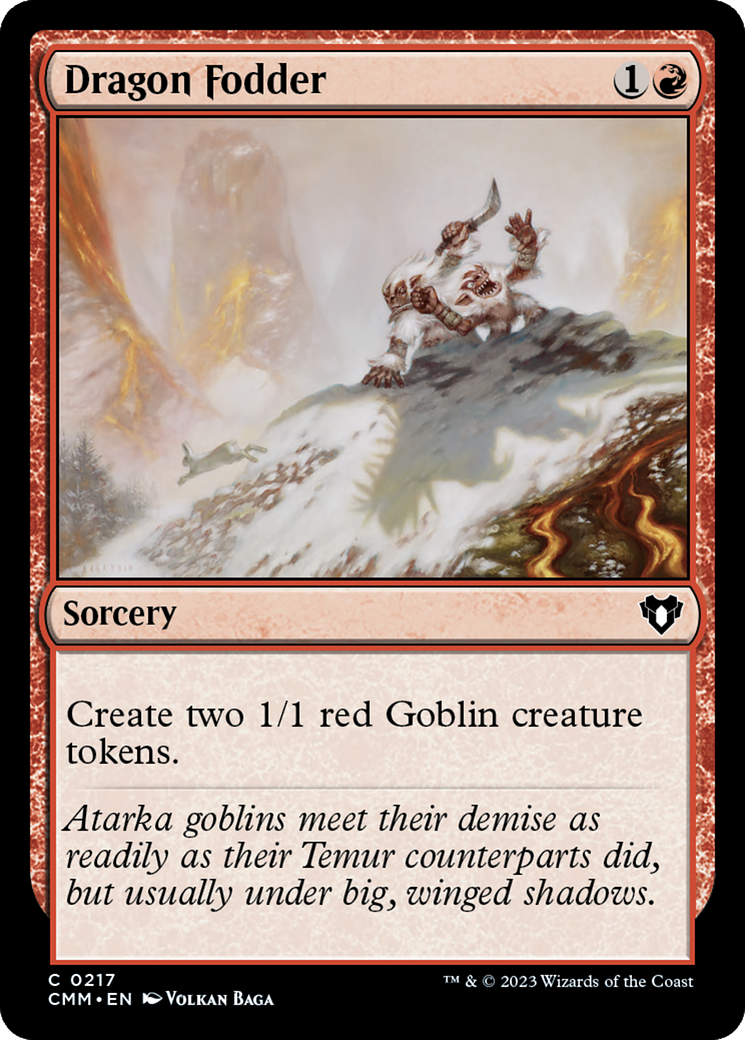 Dragon Fodder [Commander Masters] - The Mythic Store | 24h Order Processing
