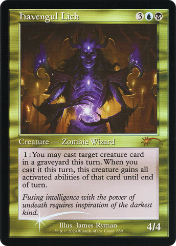 Havengul Lich (Retro Frame) [Secret Lair Drop Series] - The Mythic Store | 24h Order Processing