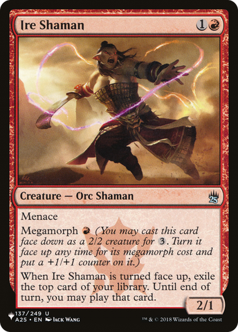 Ire Shaman [The List] - The Mythic Store | 24h Order Processing