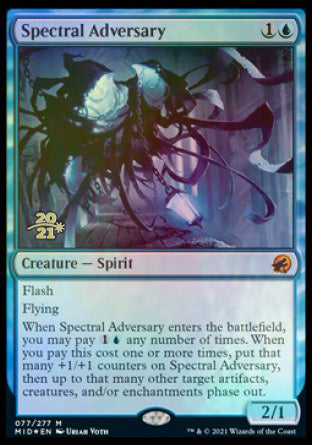 Spectral Adversary [Innistrad: Midnight Hunt Prerelease Promos] - The Mythic Store | 24h Order Processing