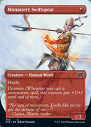 Monastery Swiftspear (Borderless Alternate Art) [Double Masters 2022] - The Mythic Store | 24h Order Processing