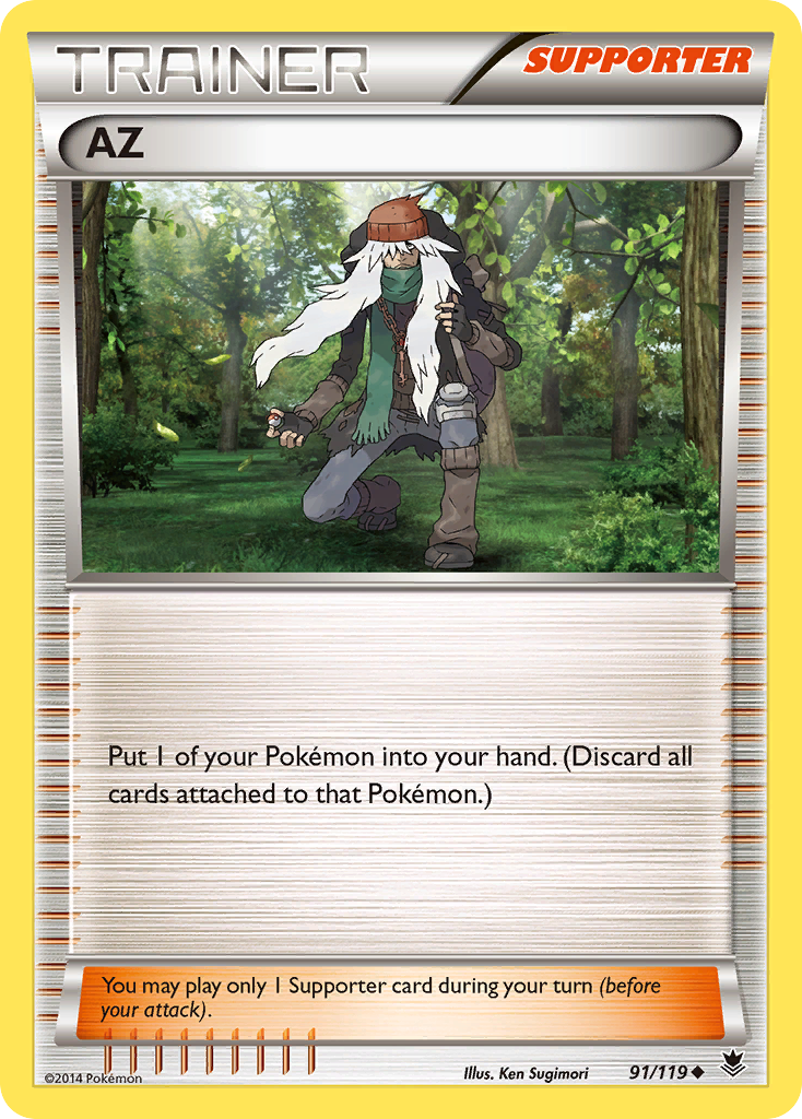 AZ (91/119) [XY: Phantom Forces] - The Mythic Store | 24h Order Processing