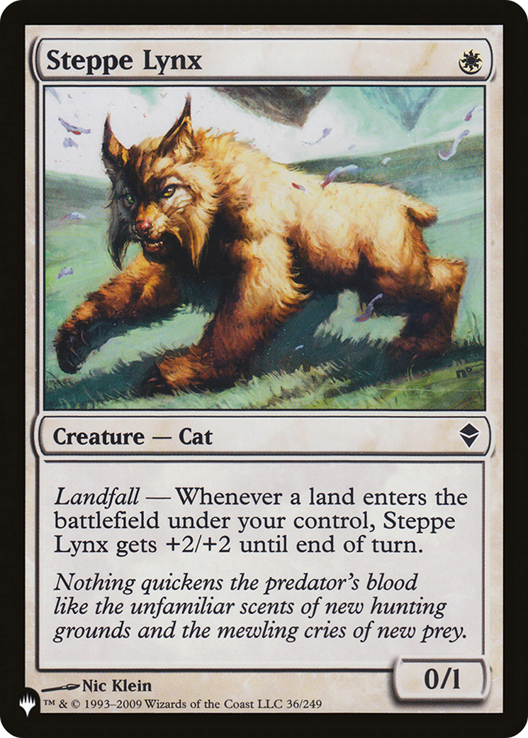 Steppe Lynx [The List Reprints] - The Mythic Store | 24h Order Processing