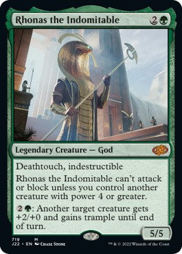 Rhonas the Indomitable [Jumpstart 2022] - The Mythic Store | 24h Order Processing