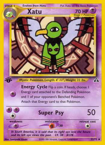 Xatu (52/75) [Neo Discovery 1st Edition] - The Mythic Store | 24h Order Processing