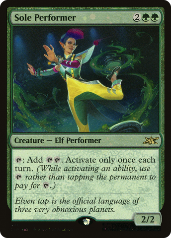 Sole Performer (Galaxy Foil) [Unfinity] - The Mythic Store | 24h Order Processing