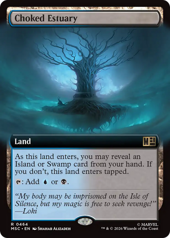 Choked Estuary (Extended Art) [Marvel Super Heroes Commander] - The Mythic Store | 24h Order Processing