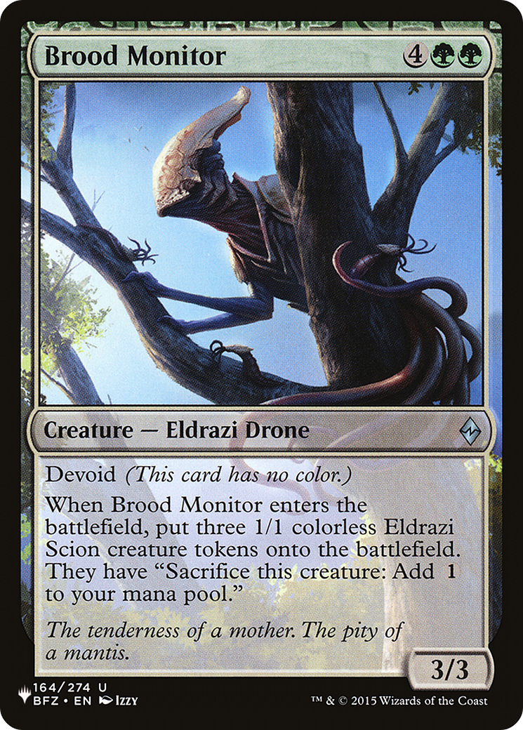 Brood Monitor [The List Reprints] - The Mythic Store | 24h Order Processing