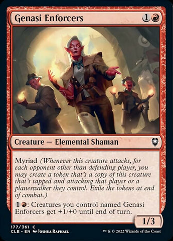Genasi Enforcers [Commander Legends: Battle for Baldur's Gate] - The Mythic Store | 24h Order Processing