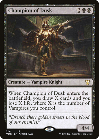Champion of Dusk [Innistrad: Crimson Vow Commander] - The Mythic Store | 24h Order Processing