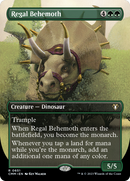 Regal Behemoth (Borderless Alternate Art) [Commander Masters] - The Mythic Store | 24h Order Processing