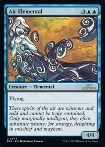 Air Elemental [30th Anniversary Edition] - The Mythic Store | 24h Order Processing
