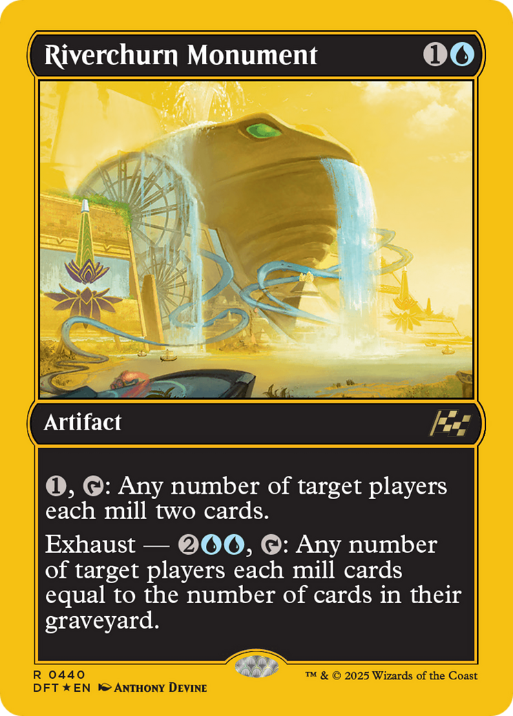 Riverchurn Monument (First-Place Foil) [Aetherdrift] - The Mythic Store | 24h Order Processing