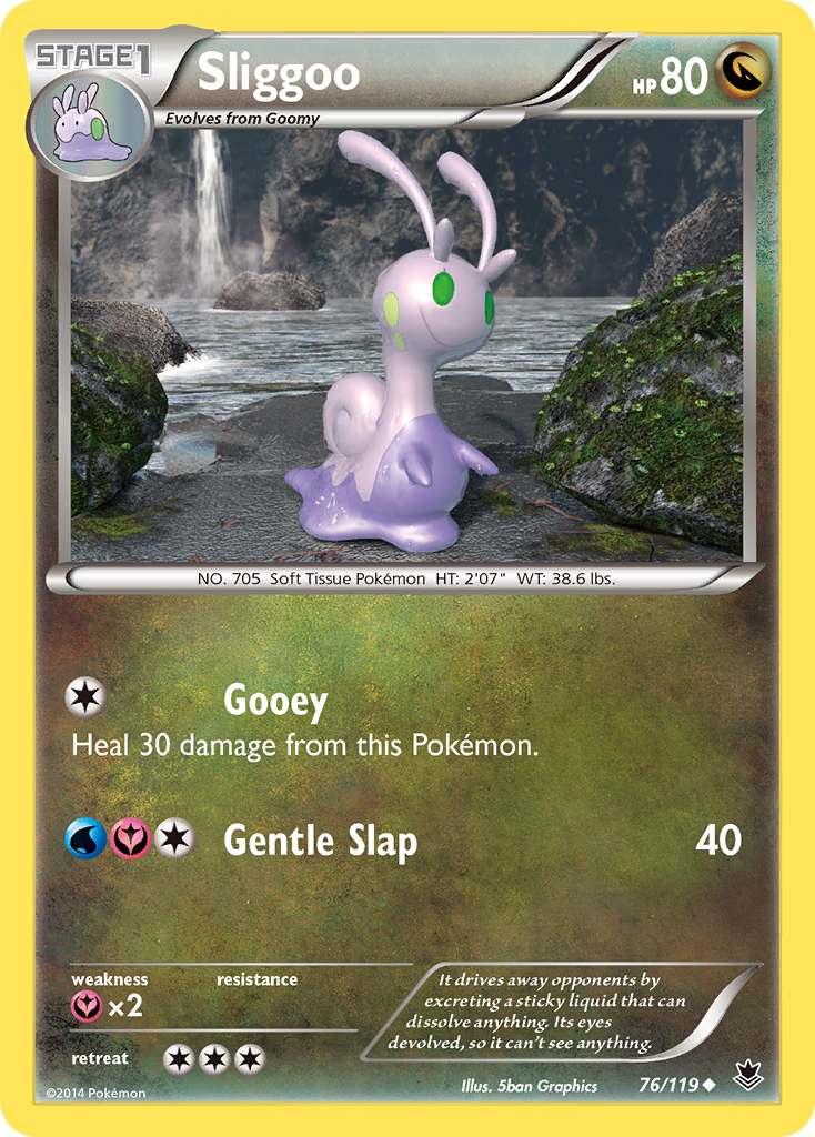 Sliggoo (76/119) [XY: Phantom Forces] - The Mythic Store | 24h Order Processing