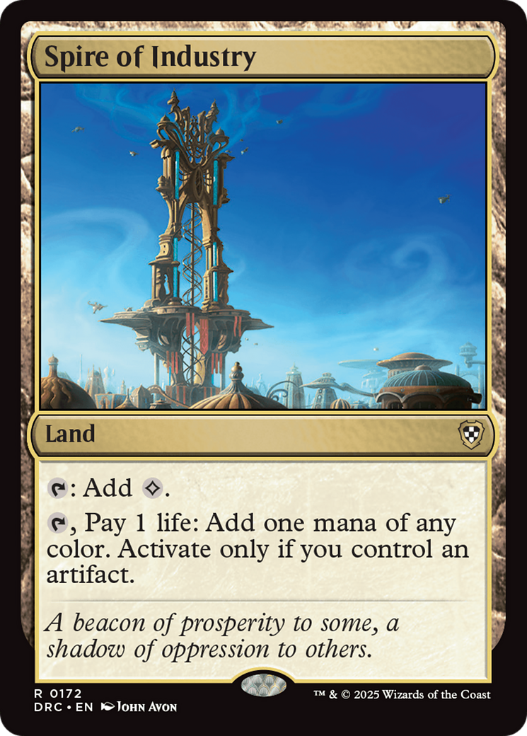 Spire of Industry [Aetherdrift Commander] - The Mythic Store | 24h Order Processing