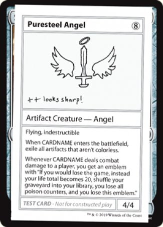 Puresteel Angel (2021 Edition) [Mystery Booster Playtest Cards] - The Mythic Store | 24h Order Processing