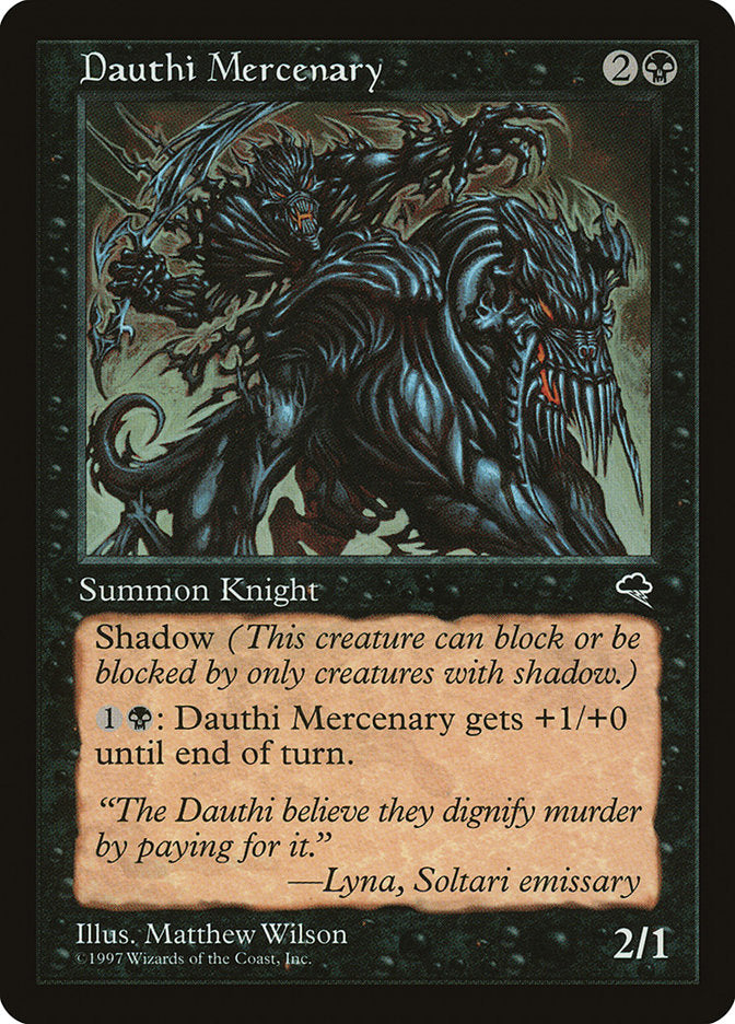 Dauthi Mercenary [Tempest] - The Mythic Store | 24h Order Processing
