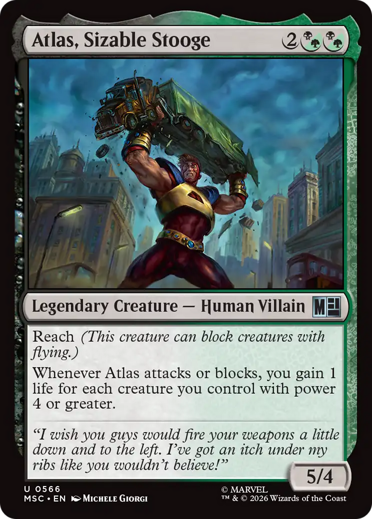 Atlas, Sizable Stooge [Marvel Super Heroes] - The Mythic Store | 24h Order Processing