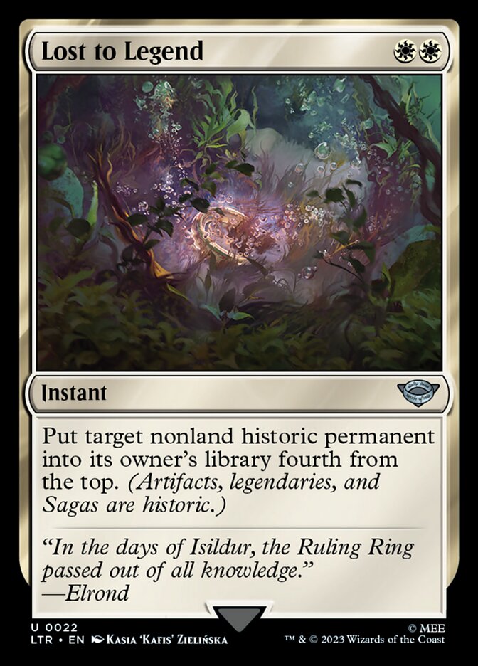 Lost to Legend [The Lord of the Rings: Tales of Middle-Earth] - The Mythic Store | 24h Order Processing