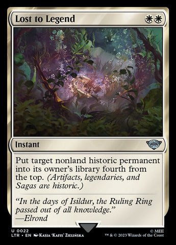 Lost to Legend [The Lord of the Rings: Tales of Middle-Earth] - The Mythic Store | 24h Order Processing