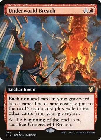 Underworld Breach (Extended Art) [Theros Beyond Death] - The Mythic Store | 24h Order Processing