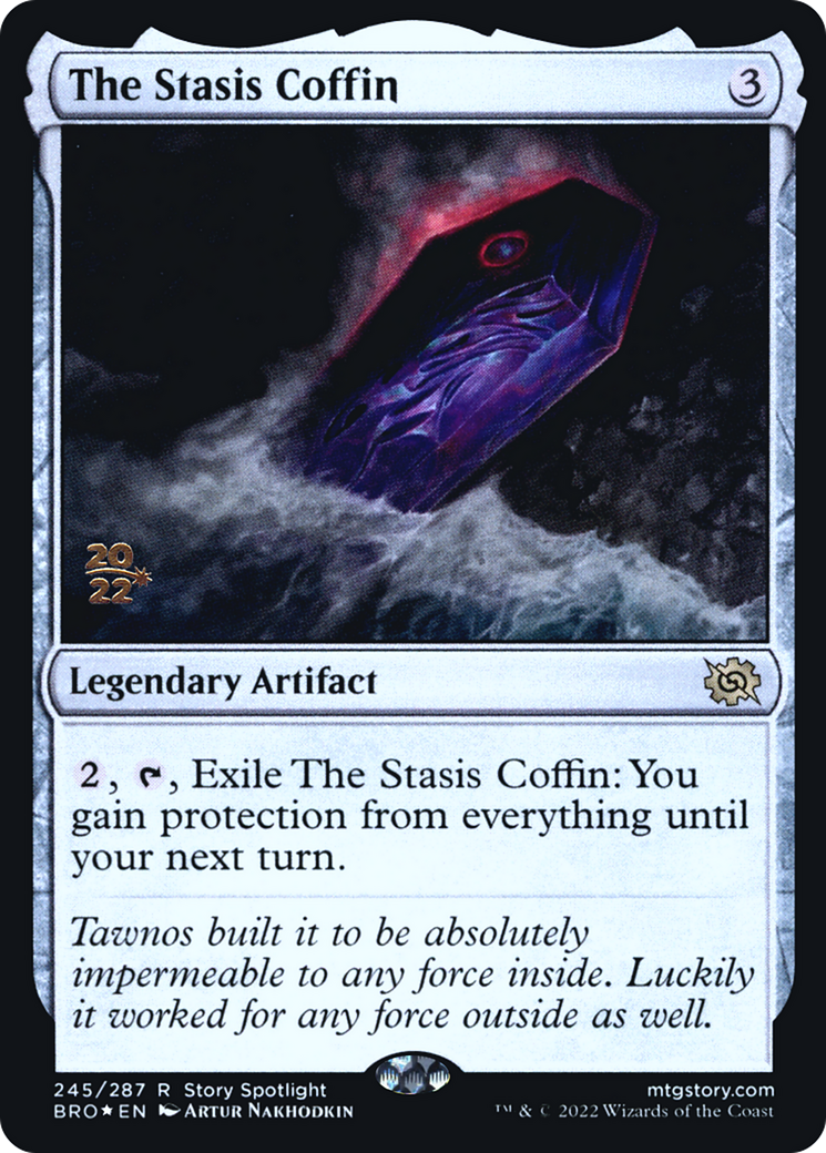 The Stasis Coffin [The Brothers' War Prerelease Promos] - The Mythic Store | 24h Order Processing
