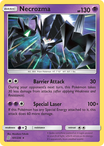 Necrozma (101/236) [Sun & Moon: Unified Minds] - The Mythic Store | 24h Order Processing